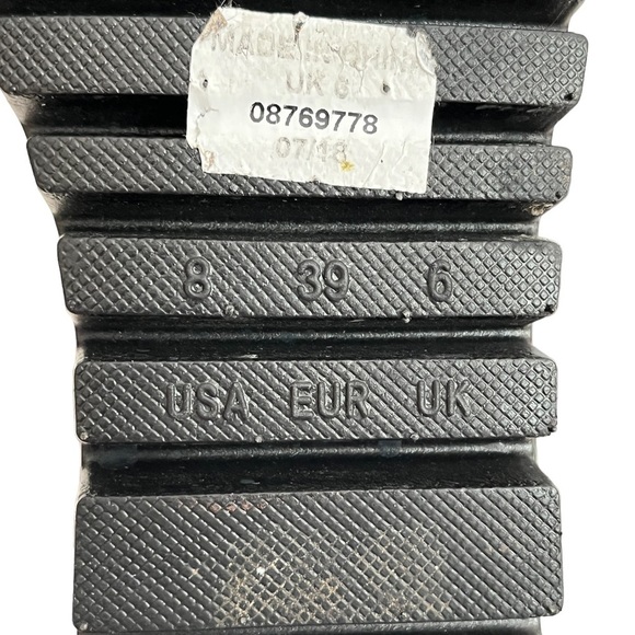 ASOS Chunky Lug Sole Platform Strappy Sandals Black size 8 - Picture 9 of 15